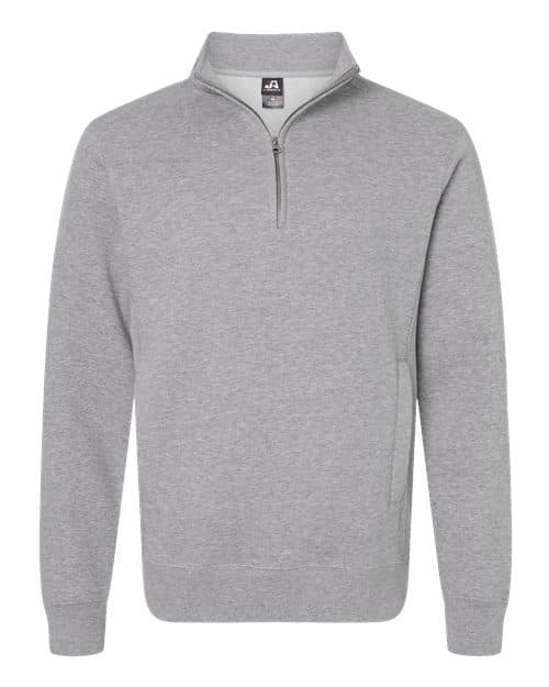 J. America Unisex Heavyweight Fleece Quarter-Zip Sweatshirt