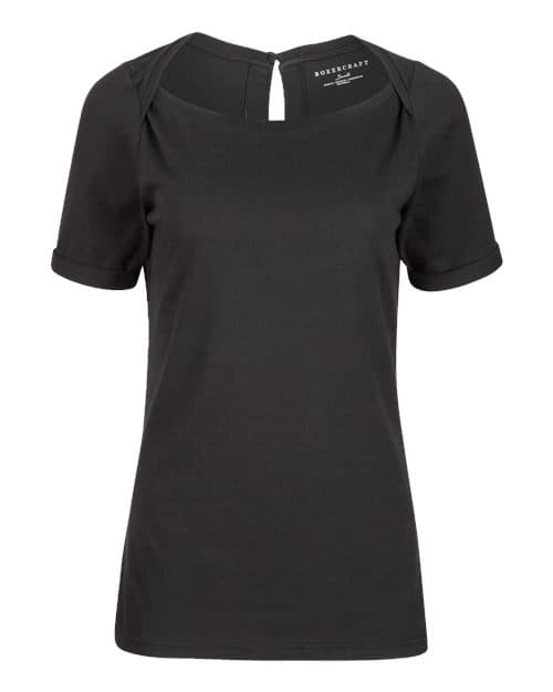 Boxercraft Women's Carefree T-shirt in Black