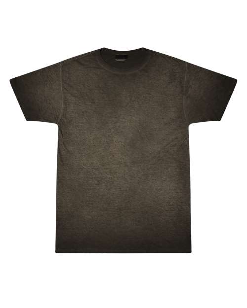 Colortone Unisex Oil Wash T-Shirt in Black