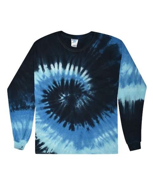 Colortone Unisex Tie-Dyed Long Sleeve T-Shirt