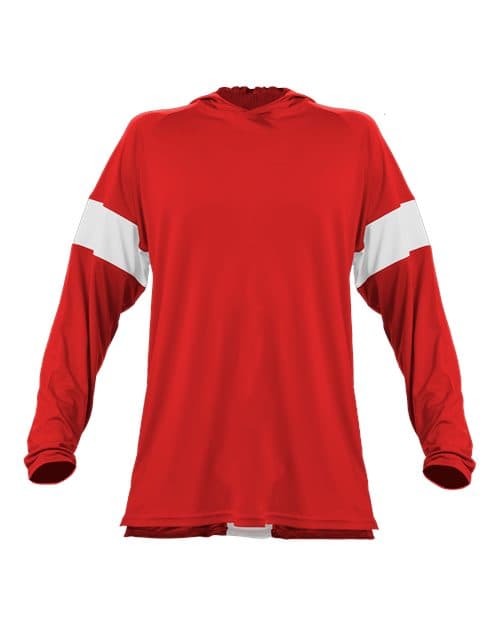 Alleson Athletic Unisex Contender Hooded Long Sleeve T-Shirt