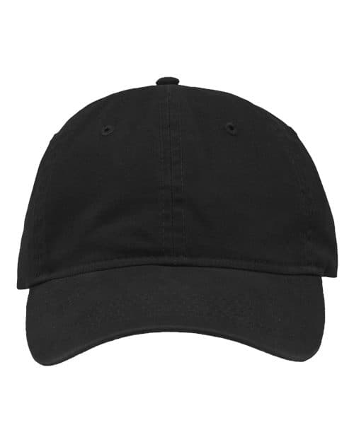 Sportsman Dad Hat Fit in Brushed Black