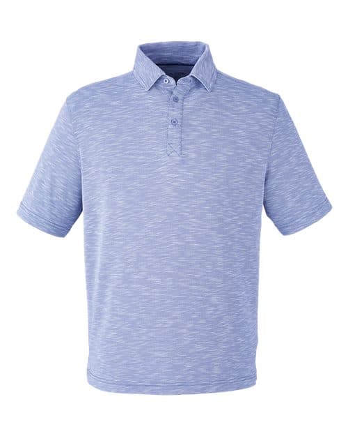 Nautica Men's Sun Surfer Slub Polo in Vintage Mavi
