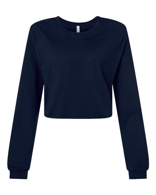 BELLA + CANVAS Women's FWD Fashion Crop Long Sleeve Tee