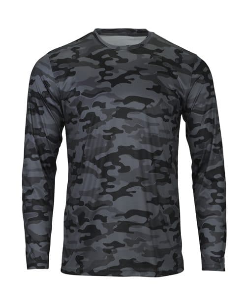 Paragon Men's Woodland Performance Long Sleeve T-Shirt