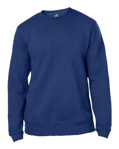 J. America Unisex Premium Fleece Crewneck Sweatshirt
