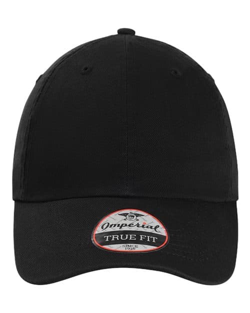 Imperial The Original Buckle Dad Hat in Black