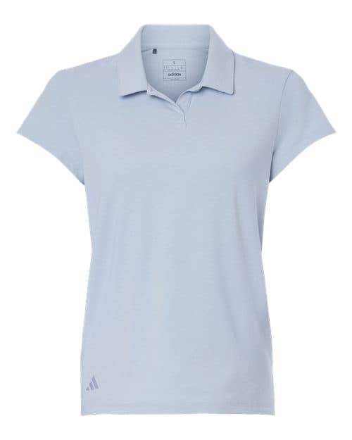 Adidas Women's Blended Polo in Blue Dawn Melange