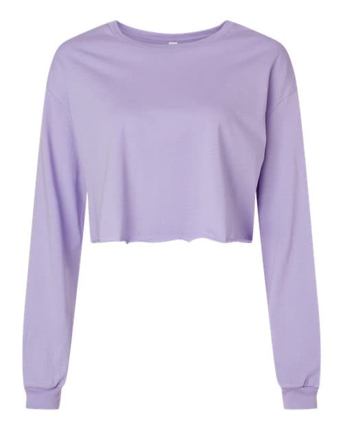 BELLA + CANVAS Women's FWD Fashion Crop Long Sleeve Tee