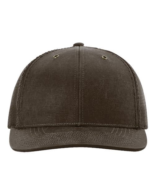 Richardson Fremont Trucker Cap in Brown