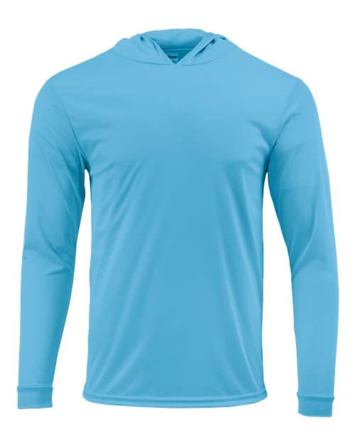 Paragon Unisex Bahama Performance Hooded Long Sleeve T-Shirt