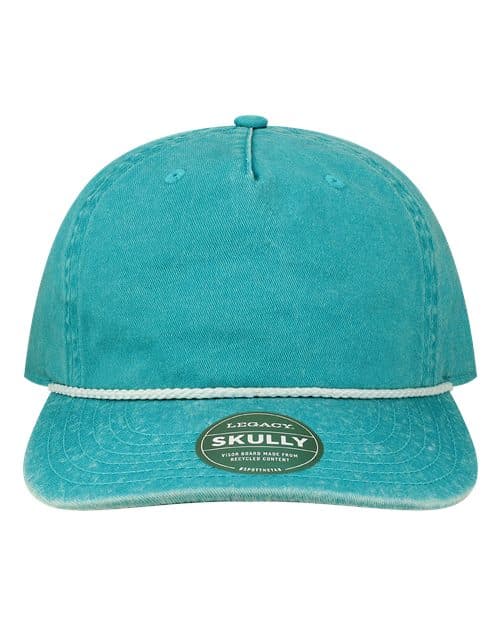 LEGACY Skully Rope Cap in Aqua
