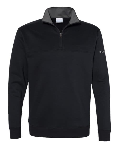 Columbia Men's Hart Mountain™ II Half-Zip Pullover in Black