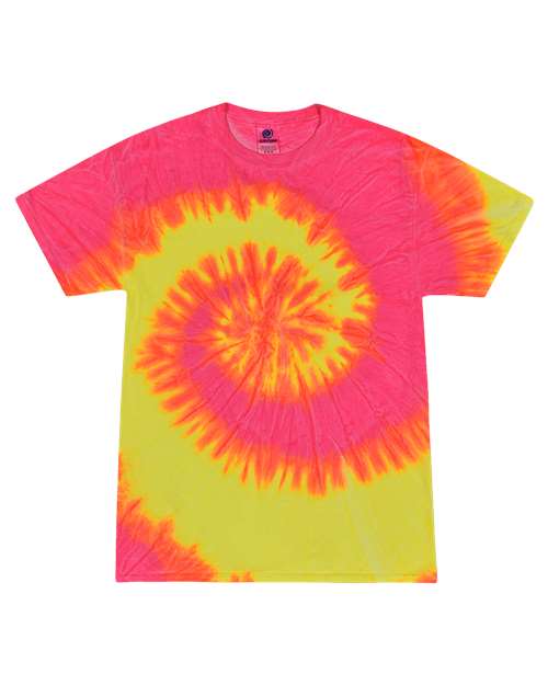 Colortone Youth Multi-Color Tie-Dyed T-Shirt
