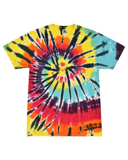 Colortone Youth Multi-Color Tie-Dyed T-Shirt