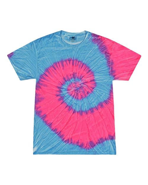 Colortone Youth Multi-Color Tie-Dyed T-Shirt