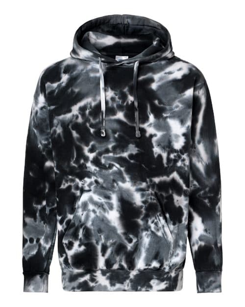 Colortone Unisex Tie-Dyed Hooded Sweatshirt