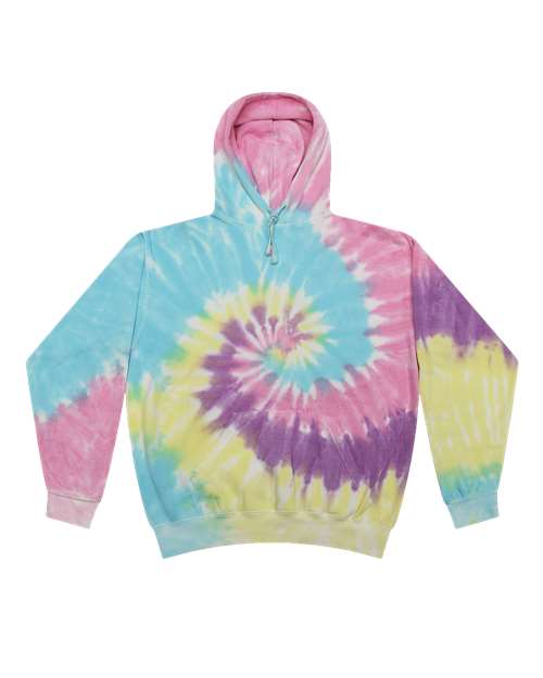 Colortone Unisex Tie-Dyed Hooded Sweatshirt