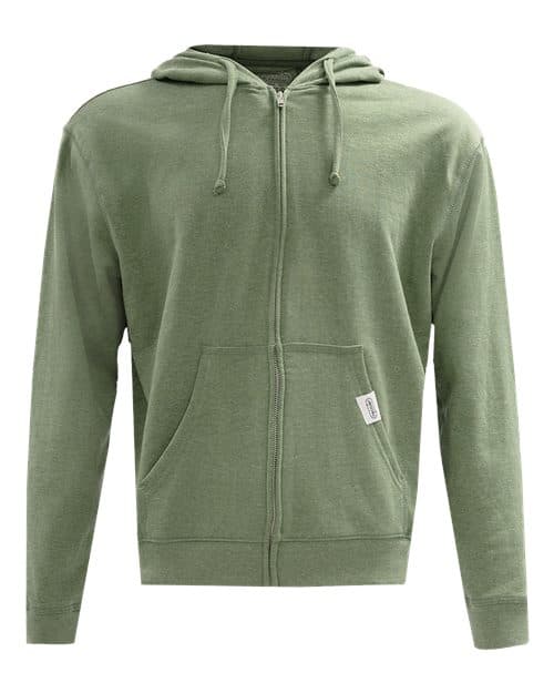 Recover Unisex Full-Zip Hooded Sweatshirt