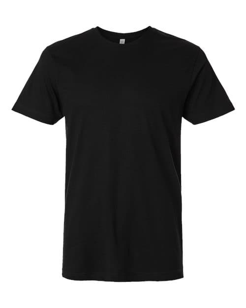 LAT Unisex Eco Jersey Tee in Black