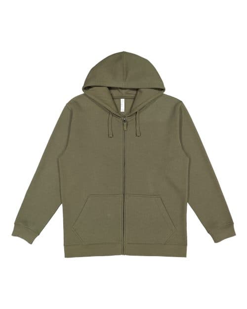 LAT Unisex Full-Zip Hoodie Sweatshirt