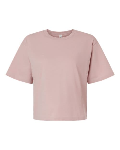 American Apparel Women's Fine Jersey Mid-Length Boxy Tee