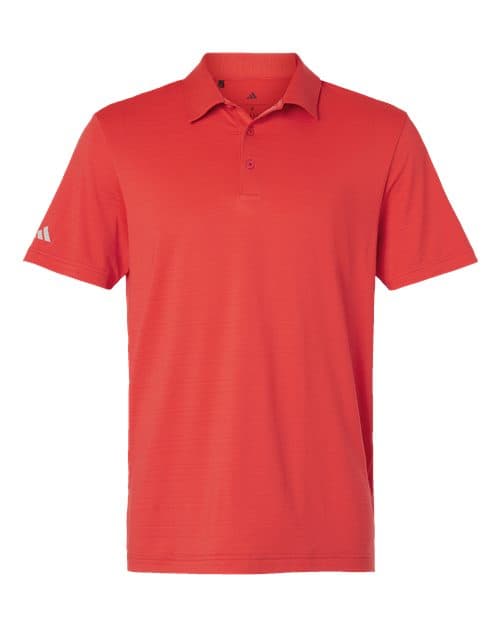 Adidas Men's Textured Stripe Polo