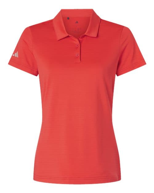 Adidas Women's Textured Stripe Polo