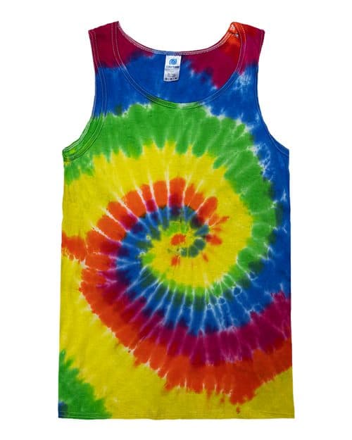 Colortone Unisex Tie-Dyed Tank Top