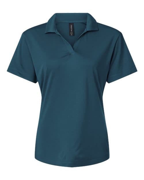 AllPro Women's Pro-Lock Performance Polo in Atlantic Blue