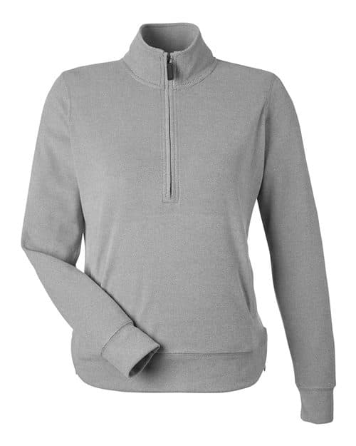 J. America Women's Element Fleece Quarter-Zip Sweatshirt