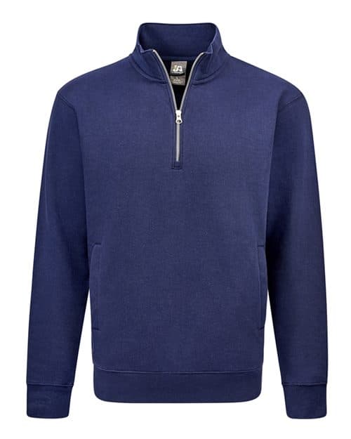 J. America Unisex BTB Fleece Quarter-Zip Sweatshirt