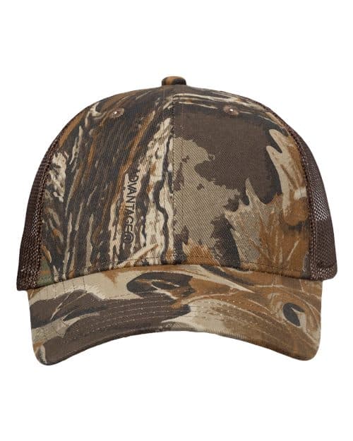 Valucap Licensed Camo Mesh Cap