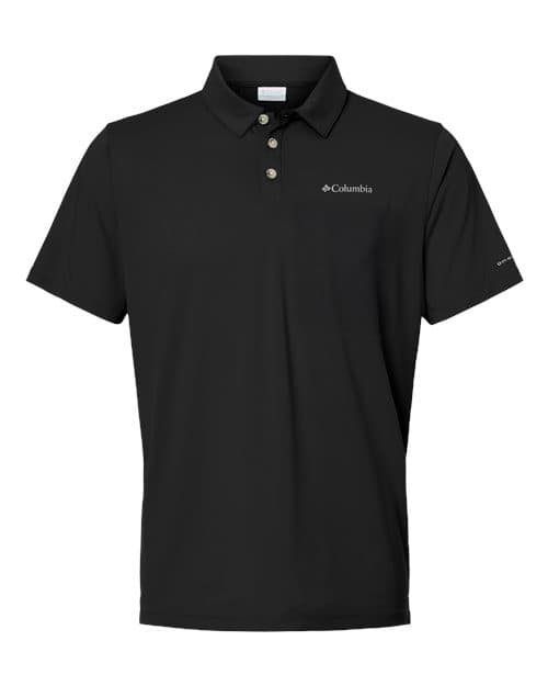 Columbia Men's Tech Trail™ Utility Polo in Black