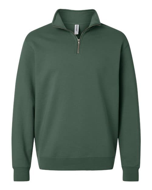 Independent Trading Co. Unisex Midweight Quarter-Zip Pullover