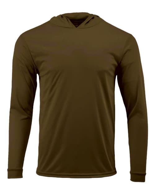 Paragon Unisex Bahama Performance Hooded Long Sleeve T-Shirt