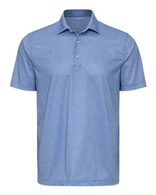 Paragon Men's Brunswick Performance Polo in Blue Sky