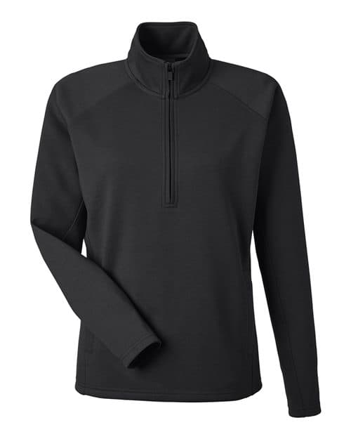 J. America Women's Apex Fleece Quarter-Zip Pullover