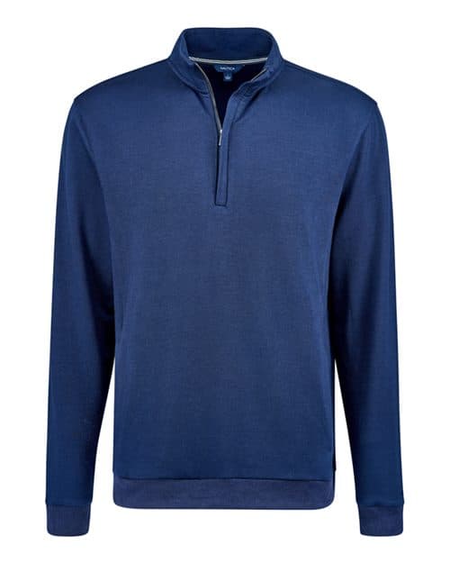 Nautica Unisex Explorer Fleece Quarter-Zip Pullover