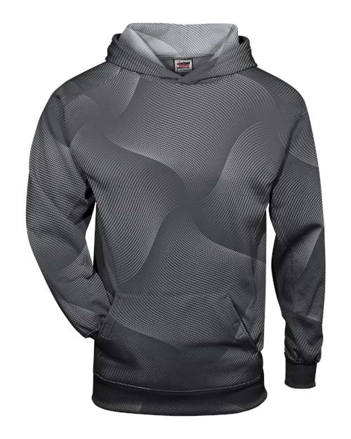 Badger Youth Warp Hooded Long Sleeve T-Shirt