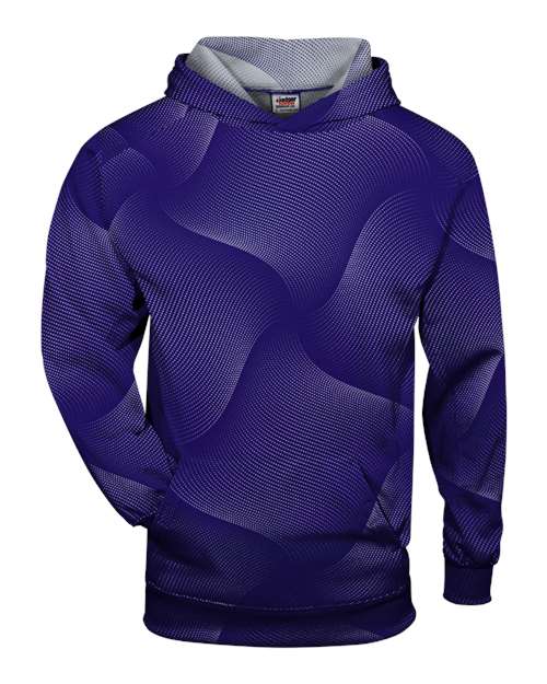 Badger Youth Warp Hooded Long Sleeve T-Shirt