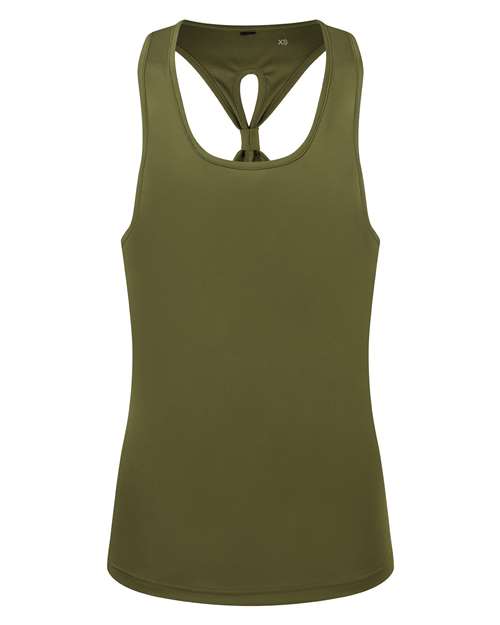 TriDri Women's Knot Back Venus Tank Top