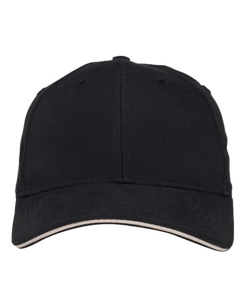 Adams Headwear Performer Cap in Black/ Khaki