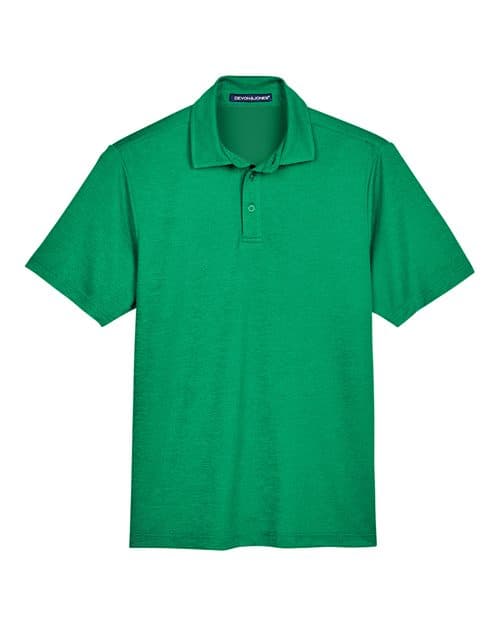 Devon & Jones Men's CrownLux Performance® Address Mélange Polo