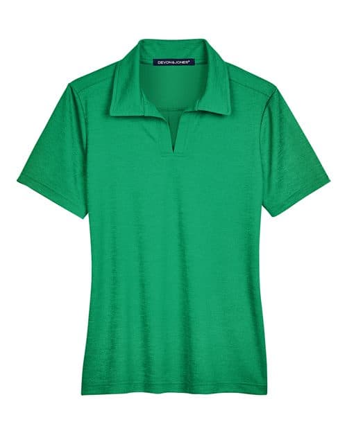 Devon & Jones Women's CrownLux Performance® Address Melange Polo