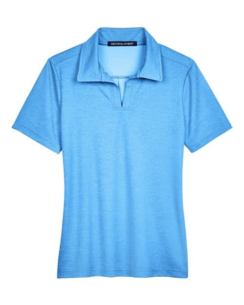Devon & Jones Women's CrownLux Performance® Address Melange Polo