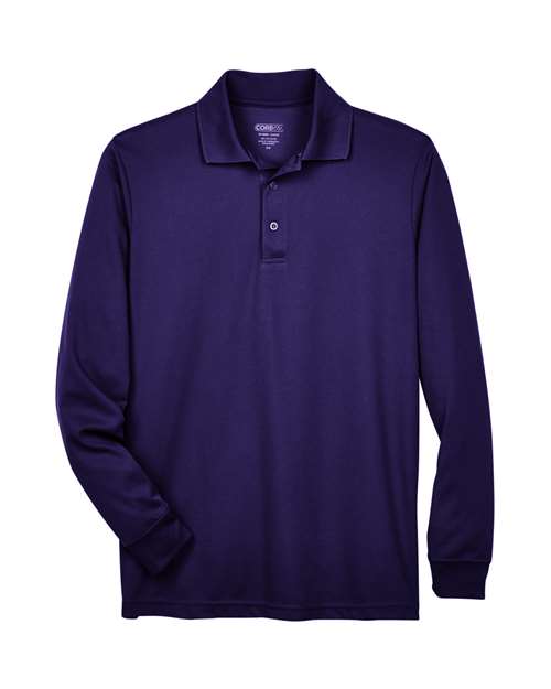 CORE365 Men's Pinnacle Performance Long Sleeve Piqué Polo