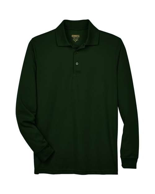 CORE365 Men's Pinnacle Performance Long Sleeve Piqué Polo