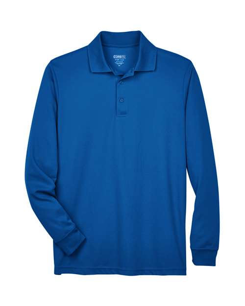 CORE365 Men's Pinnacle Performance Long Sleeve Piqué Polo