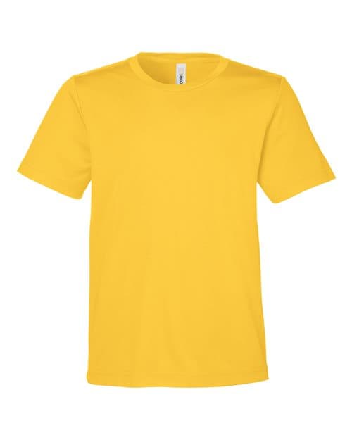 CORE365 Youth Capital Performance T-Shirt
